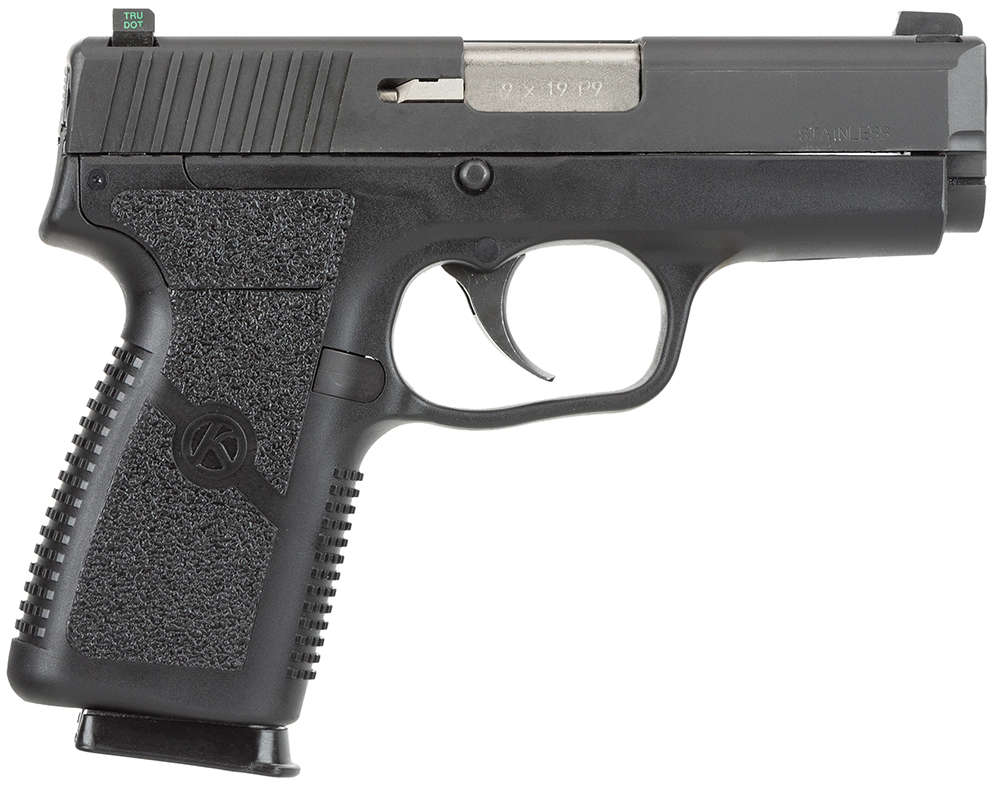 Handguns Kahr Arms 3.60" 9mm KAHR KP9094NA   P9     9MM 3.6 7/8R FR/BLSLD NS*CA • Model: 3.60"